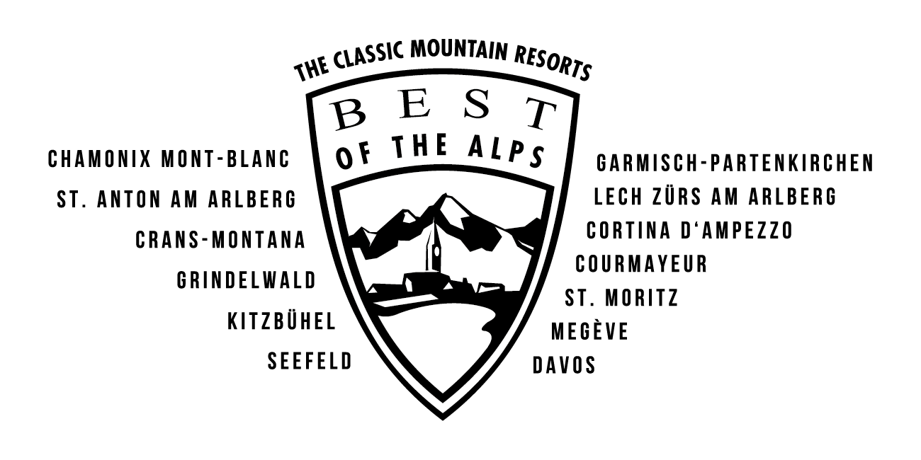 Logo Best of the Alps, The classic  mountain resorts