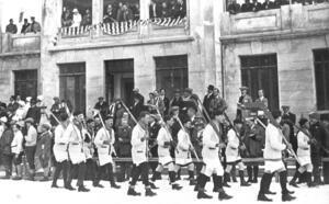 Défilé des hockeyeurs