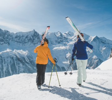 Duo de skieurs